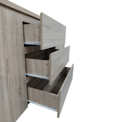 Kalya pakoworld buffet in sonoma shade 220x49x89.5cm