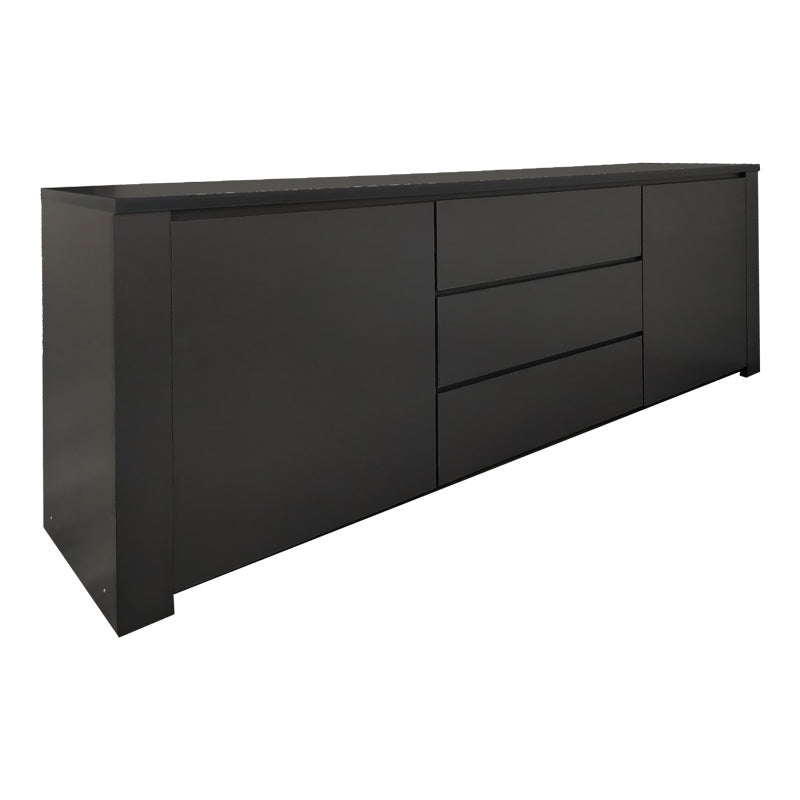 Kalya buffet in anthracite shade 220x49x89.5cm