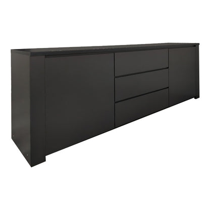 Kalya buffet in anthracite shade 220x49x89.5cm