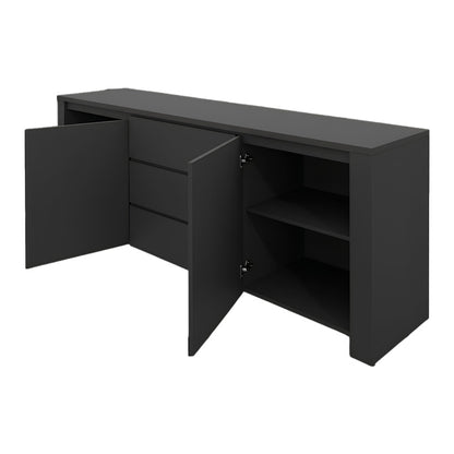 Kalya buffet in anthracite shade 220x49x89.5cm