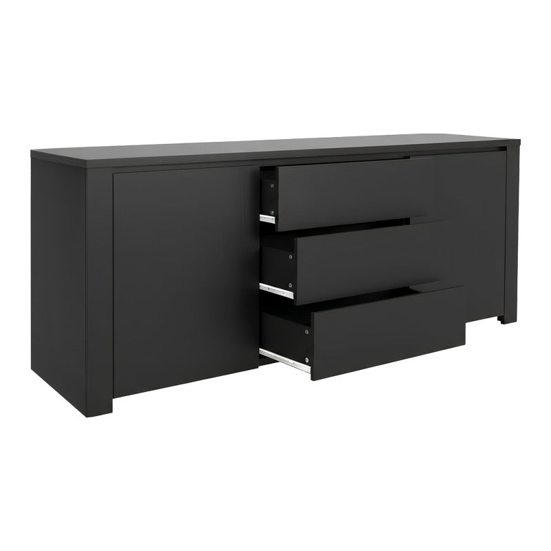 Kalya buffet in anthracite shade 220x49x89.5cm