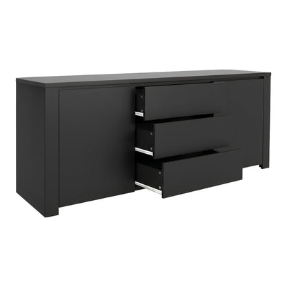 Kalya buffet in anthracite shade 220x49x89.5cm