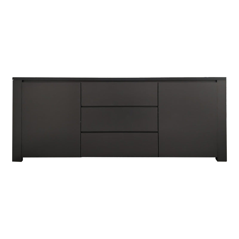 Kalya buffet in anthracite shade 220x49x89.5cm