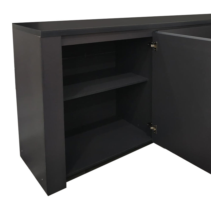 Kalya buffet in anthracite shade 220x49x89.5cm
