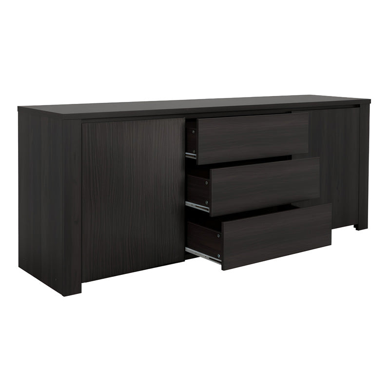 Kalya pakoworld buffet in wenge shade 220x49x89.5cm