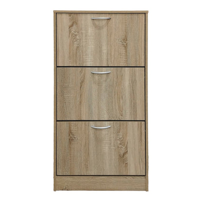 Shoe rack Savaz in sonoma 60x24x114cm