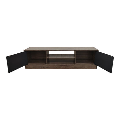 Sasa pakoworld TV cabinet in oak-anthracite shade 150x35x41.5cm