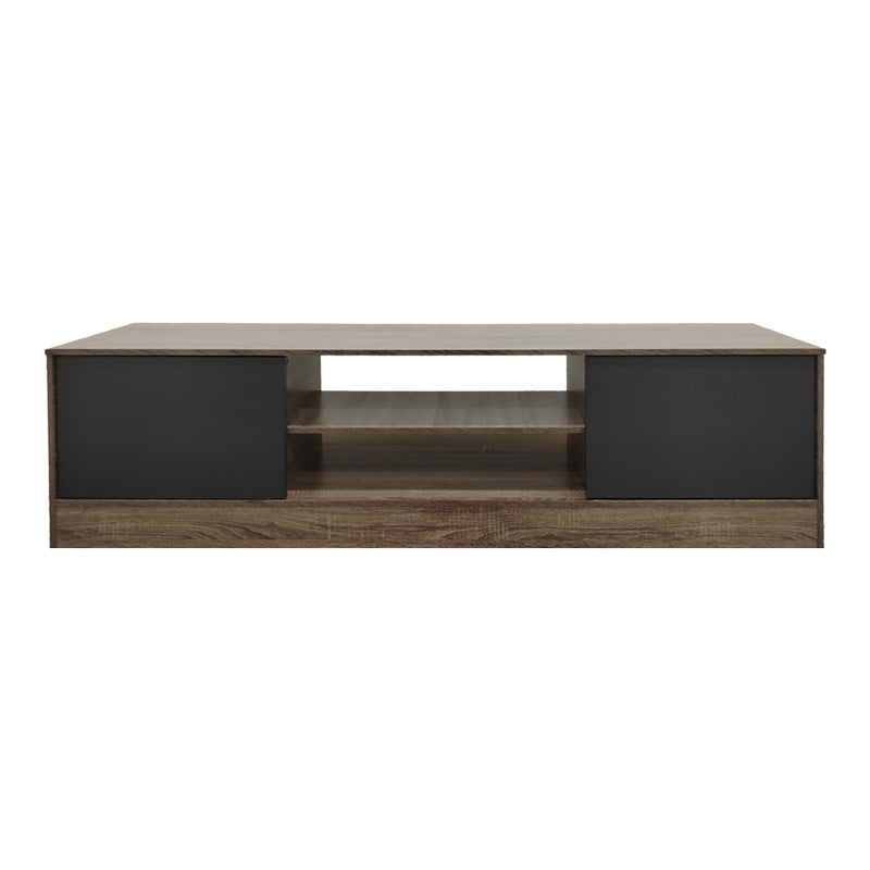 Sasa pakoworld TV cabinet in oak-anthracite shade 150x35x41.5cm
