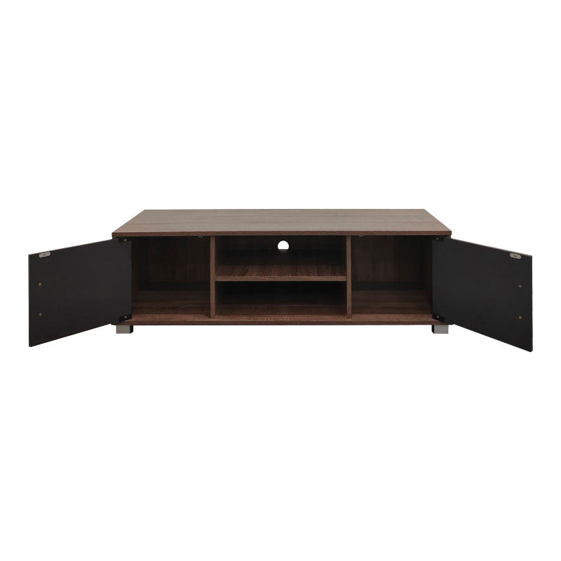 Serank TV cabinet in oak-anthracite shade 120x40x40cm
