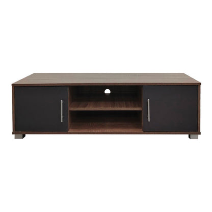 Serank TV cabinet in oak-anthracite shade 120x40x40cm