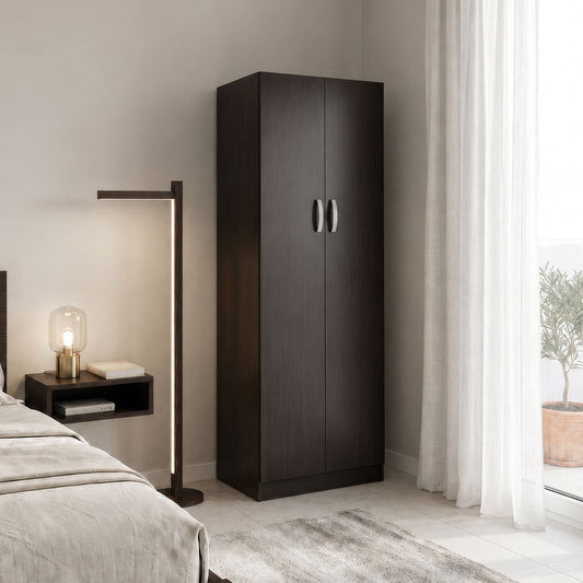 Two-door wardrobe Athos in wenge color 60x42x180cm