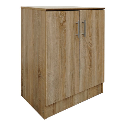 Shoe cabinet for 6 pairs of shows Souken in sonoma color 60x40x80cm