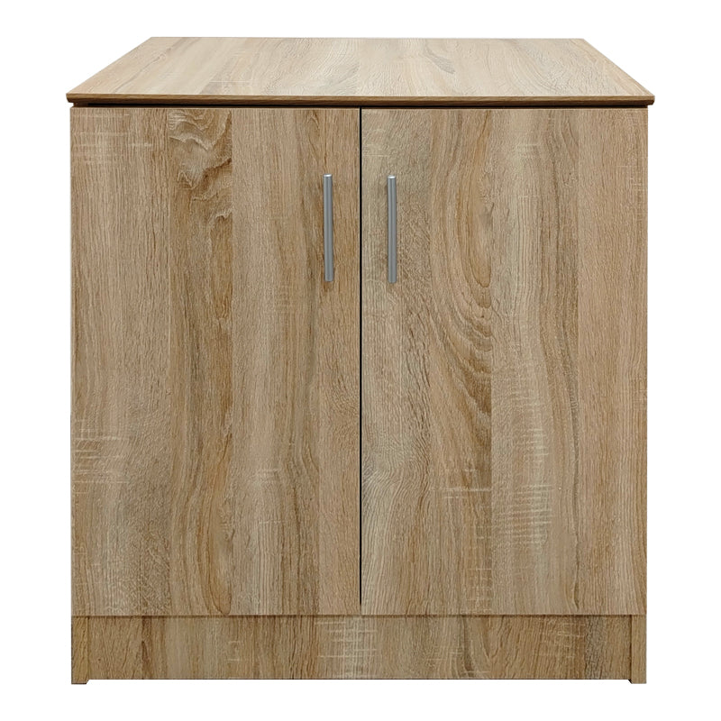 Shoe cabinet for 6 pairs of shows Souken in sonoma color 60x40x80cm