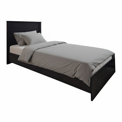 Athos bed in wenge shade 90x190cm