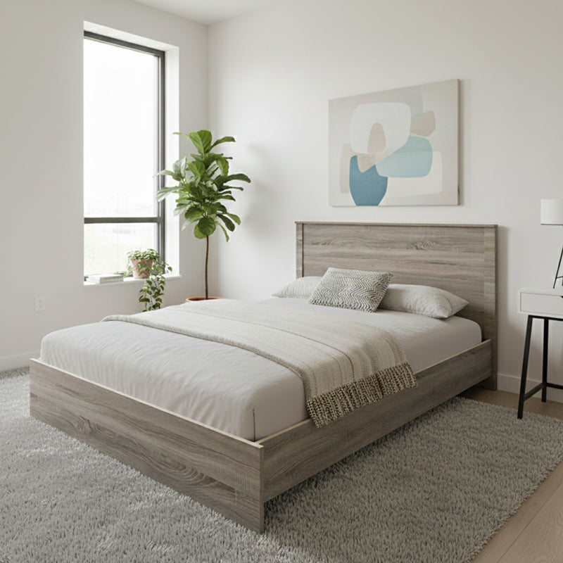 Athos bed in sonoma shade 140x200 cm