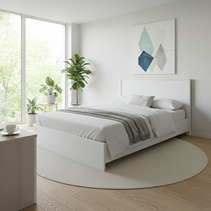 Athos bed in white shade 140x200 cm
