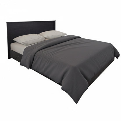 Athos bed in wenge shade 160x200 cm