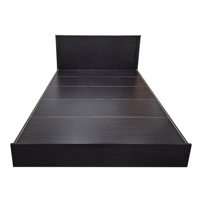 Athos bed in wenge shade 160x200 cm