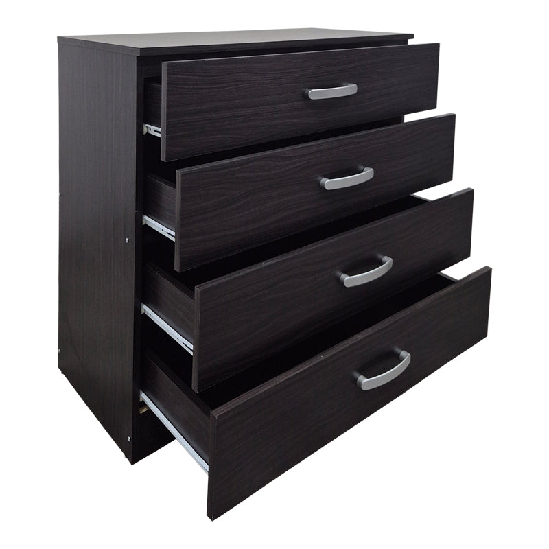 Athos chest of drawers in wenge shade 80x40x79cm