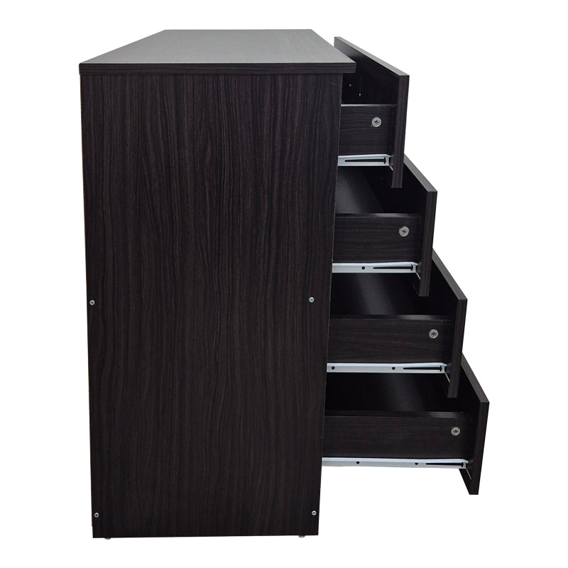 Athos chest of drawers in wenge shade 80x40x79cm