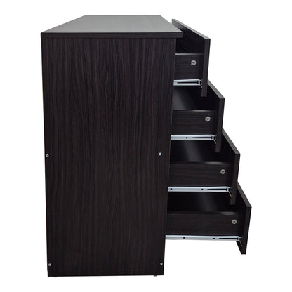 Athos chest of drawers in wenge shade 80x40x79cm