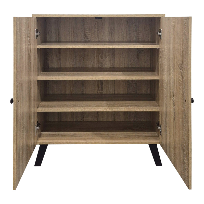 Shoe rack-cabinet Cathi sonoma 80x34x95cm