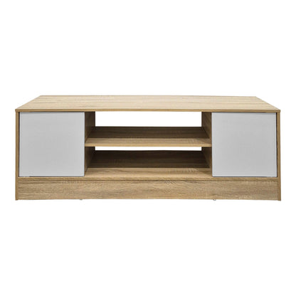 Sasa TV cabinet sonoma-white 120x35x41.5cm