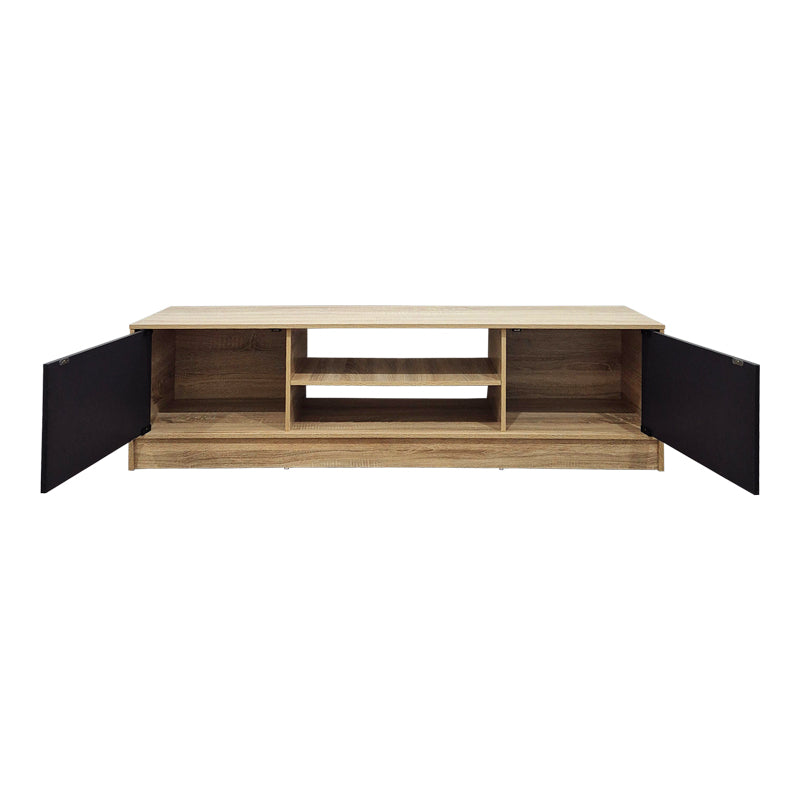Sasa TV cabinet sonoma-anthracite 150x35x41.5cm