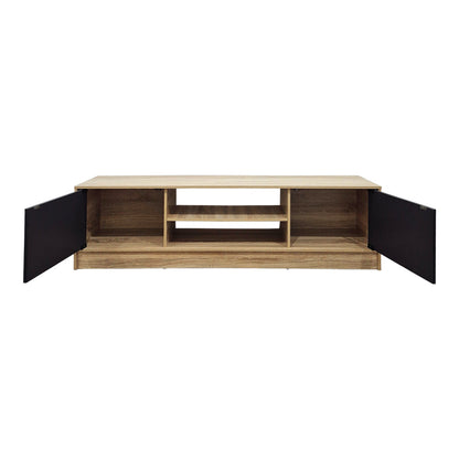 Sasa TV cabinet sonoma-anthracite 150x35x41.5cm
