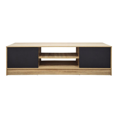 Sasa TV cabinet sonoma-anthracite 150x35x41.5cm