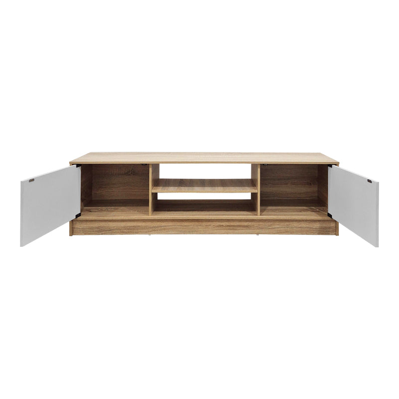 Sasa TV cabinet sonoma-white 150x35x41.5cm