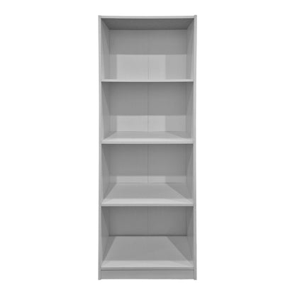 Kendy bookcase white 60x30x167cm