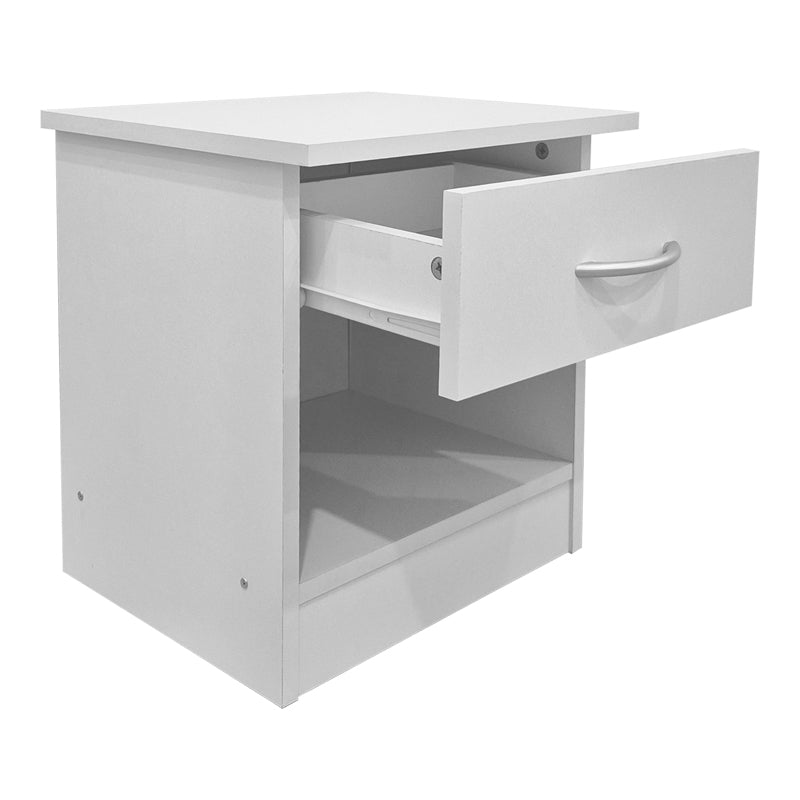 Bedy bedside table white 40x34x42cm