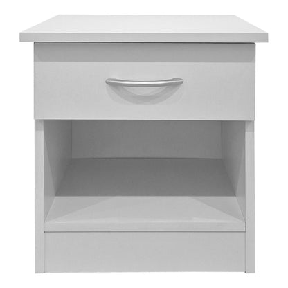 Bedy bedside table white 40x34x42cm