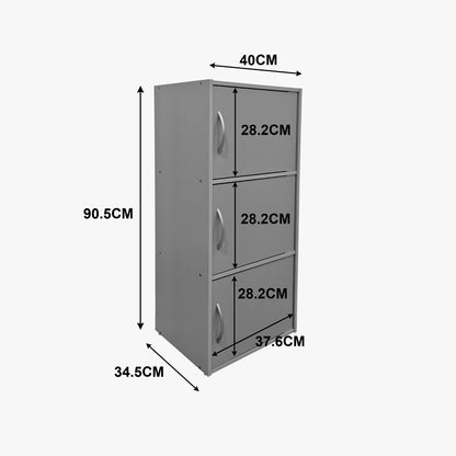 Soline column cabinet sonoma 40x34.5x90.5cm