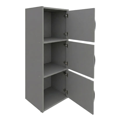 Soline column cabinet light grey 40x34.5x90.5cm