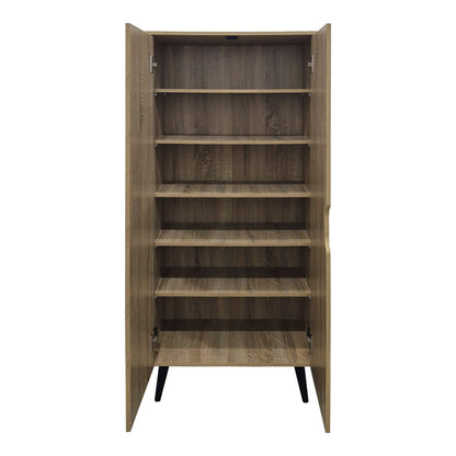 Oufelia shoe cabinet sonoma 60x32.5x134.5cm