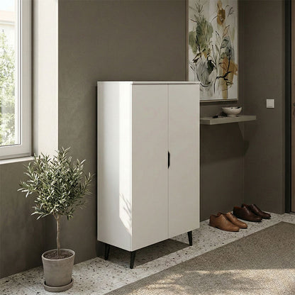 Oufelia shoe cabinet white 60x32.5x134.5cm
