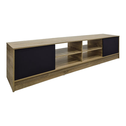 Tivia TV cabinet sonoma-anthracite 180x35x41.5cm