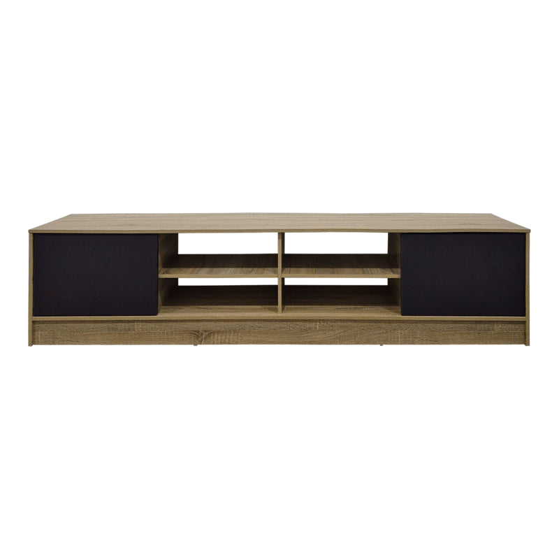 Tivia TV cabinet sonoma-anthracite 180x35x41.5cm