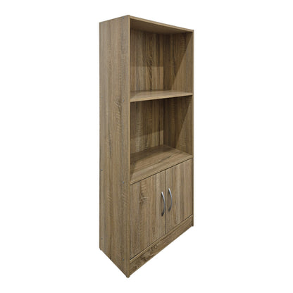 Tekaro bookcase sonoma 60x30x120cm