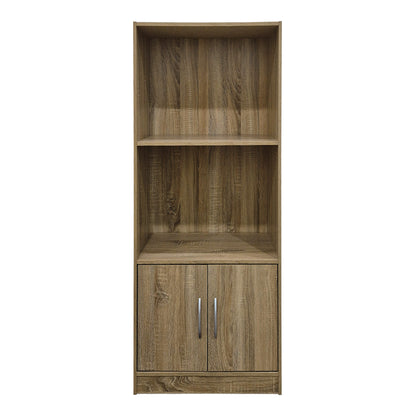 Tekaro bookcase sonoma 60x30x120cm