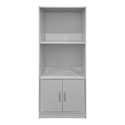 Tekaro bookcase white 60x30x120cm