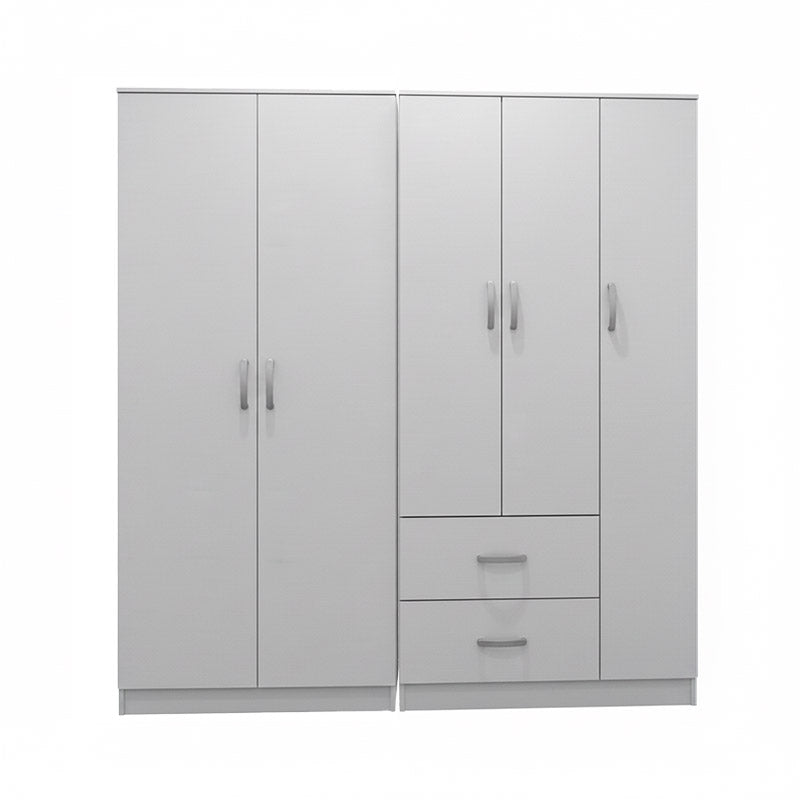 AthosI  five-door wardrobe white 170x42x180cm