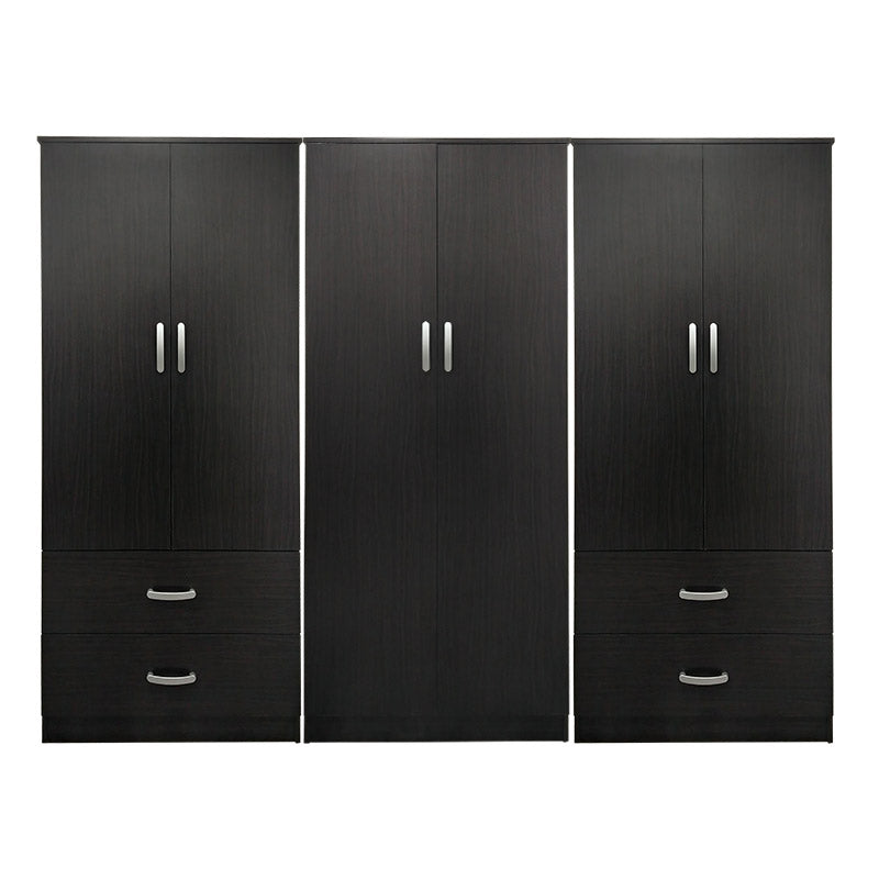 Athos wenge six-door wardrobe 240x42x180cm