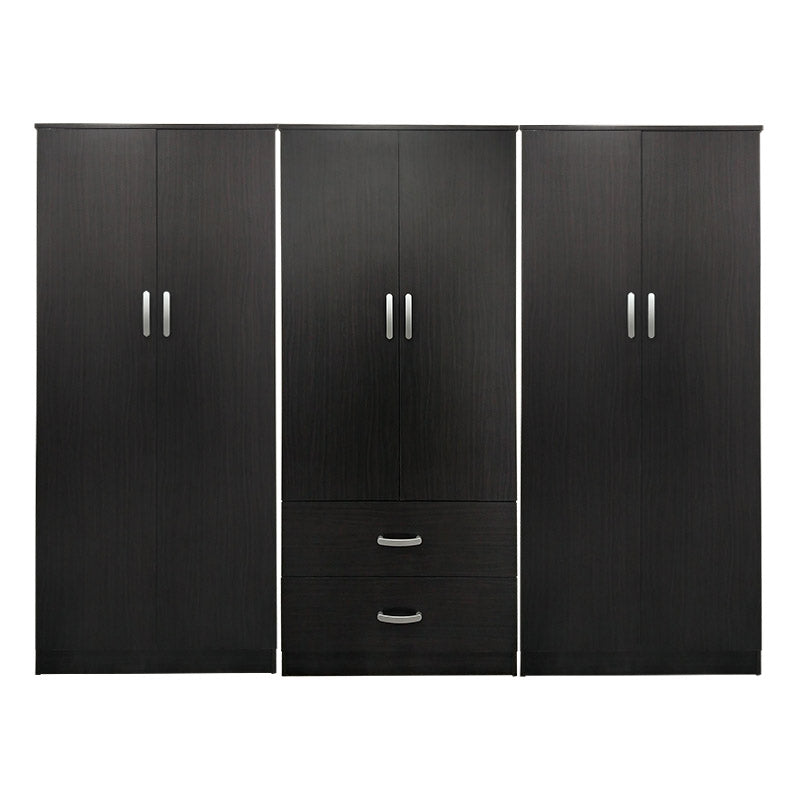 Athos Ι wenge six-door wardrobe 240x42x180cm