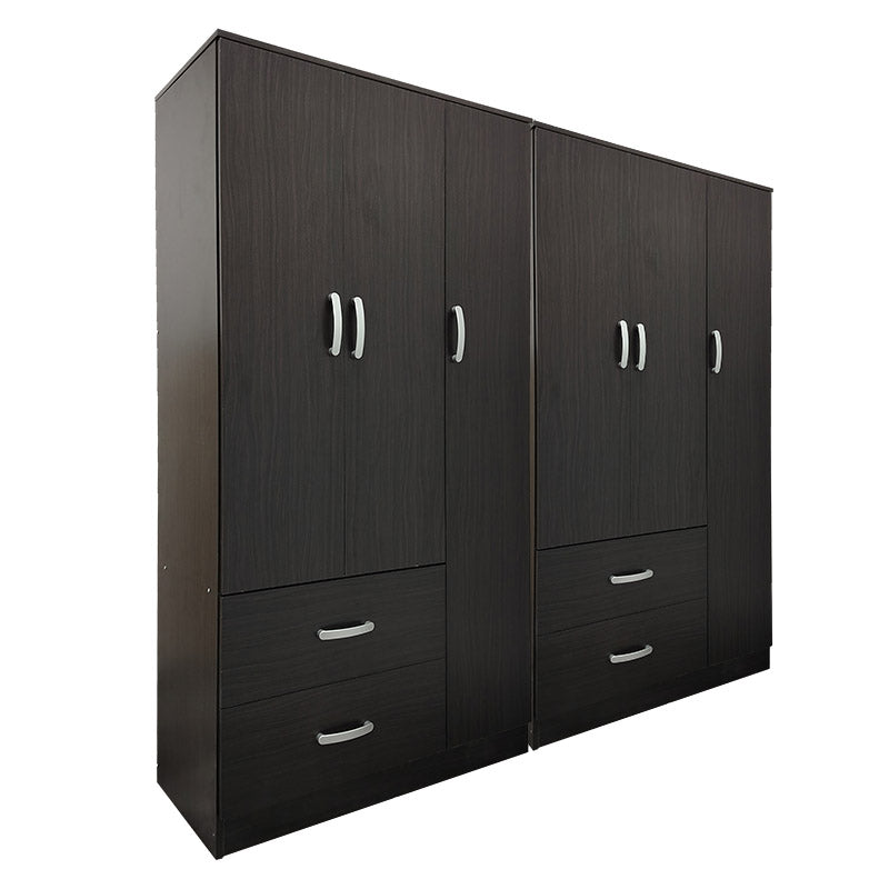 Athos pakoworld six-door wardrobe wenge 180x42x180cm