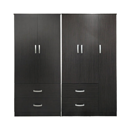 Athos pakoworld five-door wardrobe wenge 170x42x180cm