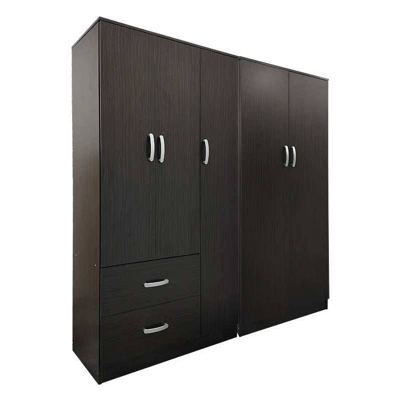 Athos Ι five-door wardrobe wenge 170x42x180cm