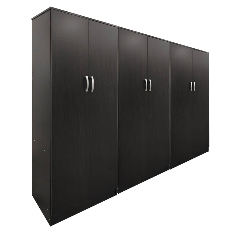 Athos six-door wardrobe wenge 240x42x180cm